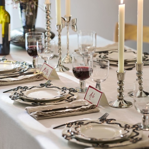 Multi Color Bo Wine Glasses set of 4 - Picture 5 of 15